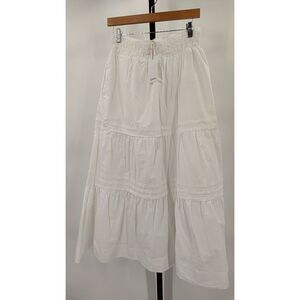 Quince Ivory Maxi Skirt